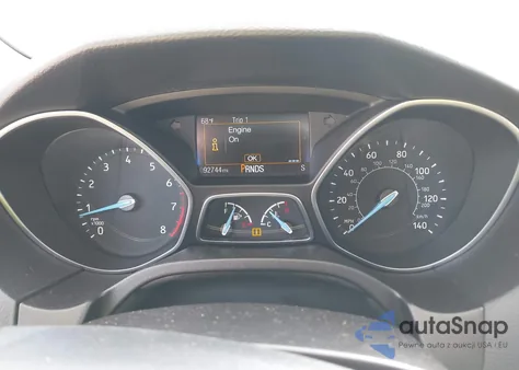 2016 Ford Focus Titanium from USA, damaged, VIN 1FADP3N26GL239589